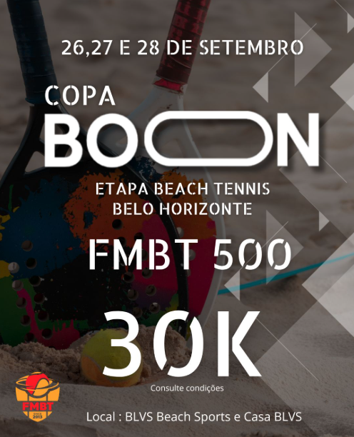  1a Copa Boon de Beach Tennis – FMBT 500