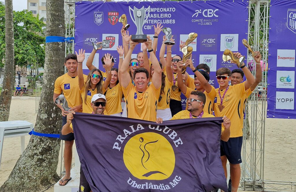 Praia Clube de Uberlândia: Campeão Geral do Circuito CBI
